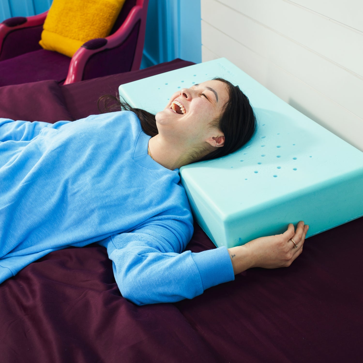 Side Sleeper Pillow The Big One Microfiber Pillow Microfiber