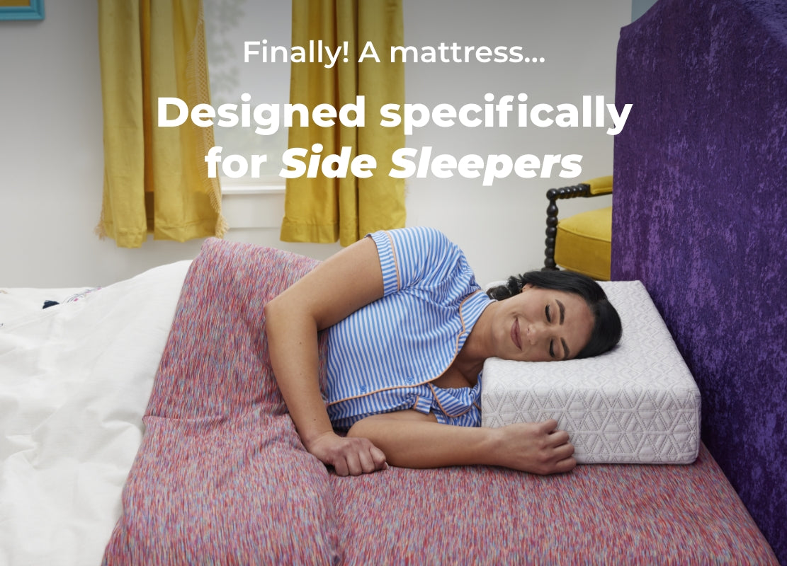 Side Sleeper Mattress | Deluxe King | Pillow Cube