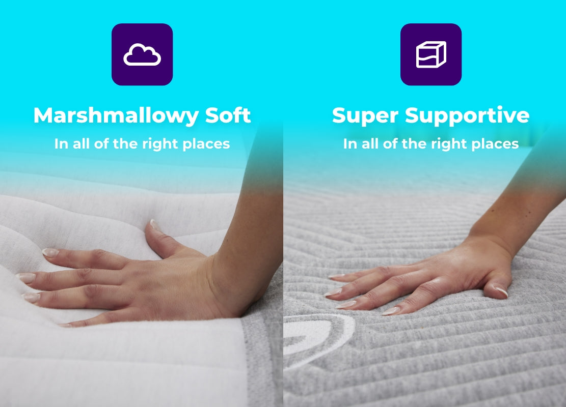Side sleeper memory foam mattress discount
