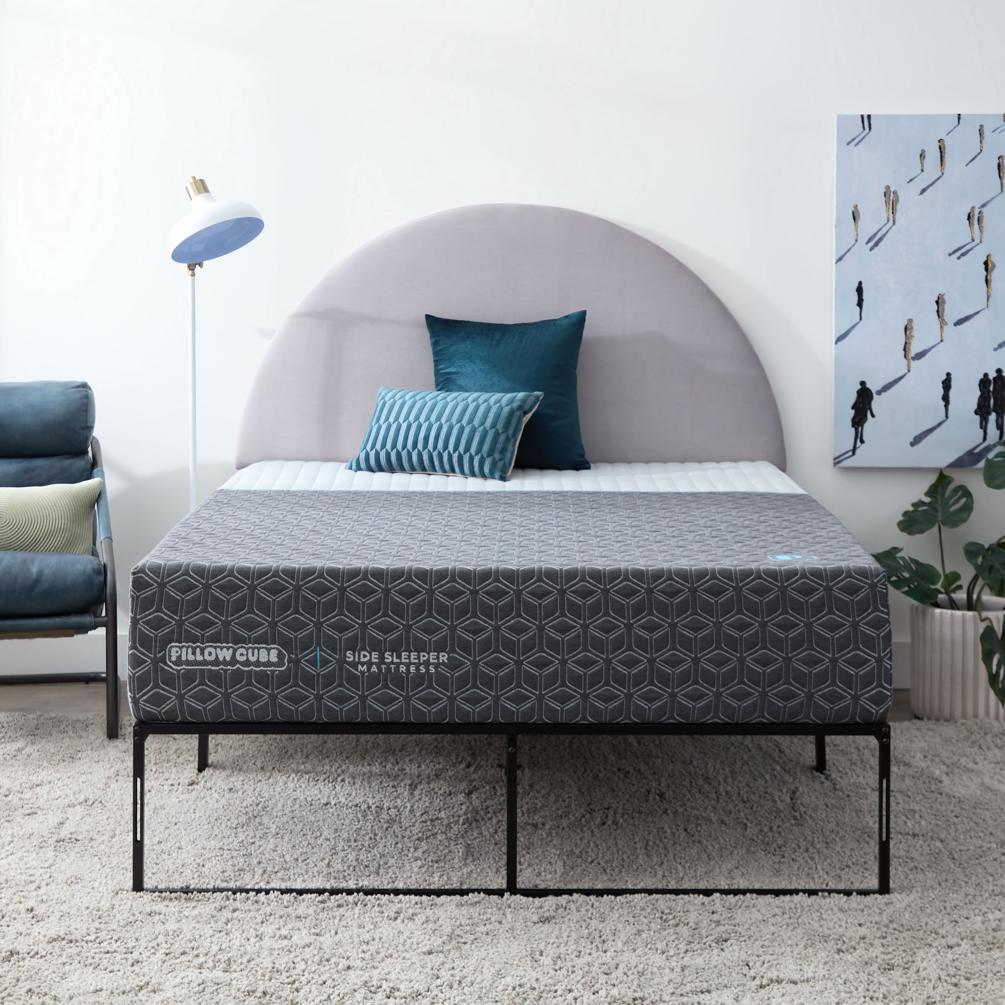 Side Sleeper Mattress | Deluxe King | Pillow Cube