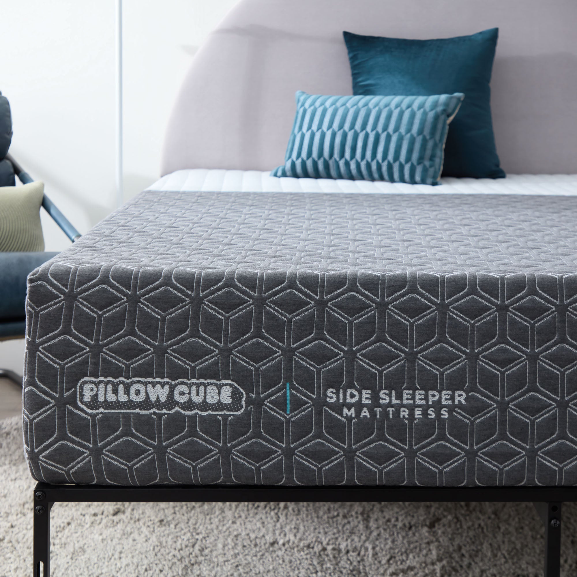 Side Sleeper Mattress | Deluxe King | Pillow Cube